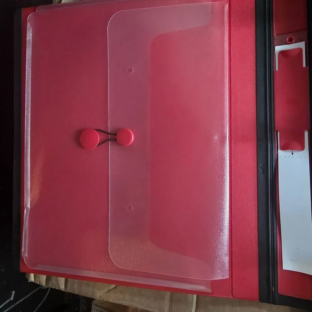 Staples 1-Inch 3-Ring Better Binder Black/ Red